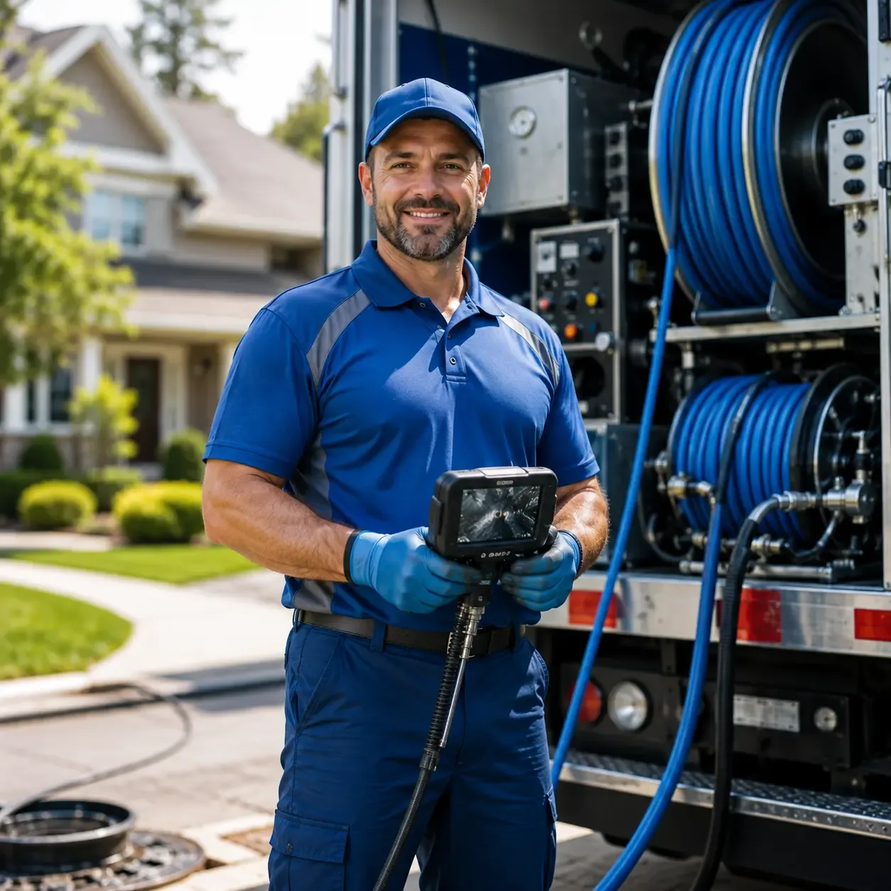 Local outdoor drain cleaning specialists in Wren, OH